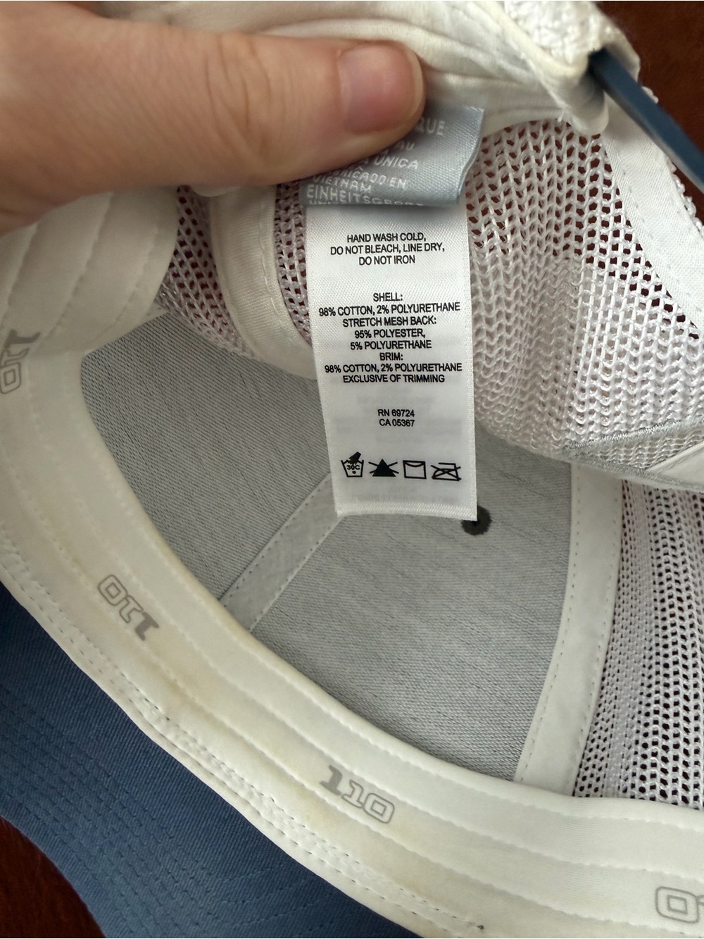 Grey Columbia PFG Hat - Picture 6 of 8
